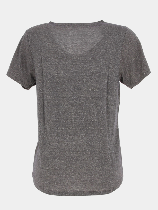 T-shirt glowy gris femme - Deeluxe