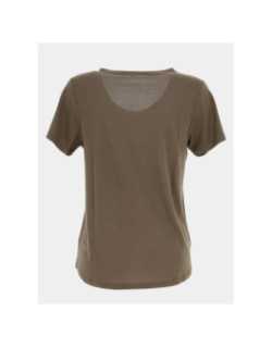 T-shirt glowy kaki femme - Deeluxe