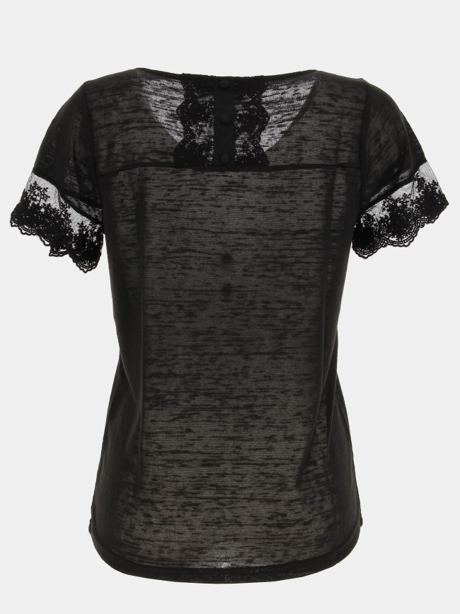 T-shirt divine noir femme - Deeluxe