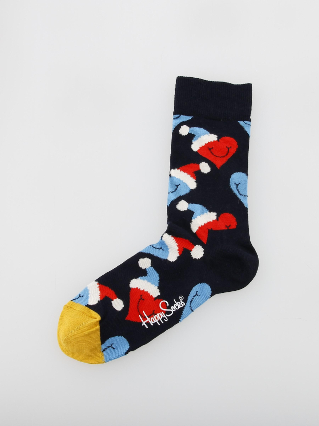 Chaussettes santa love smiley multicolore - Happy Socks