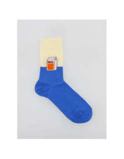 Chaussettes milk blue multicolore - Happy socks