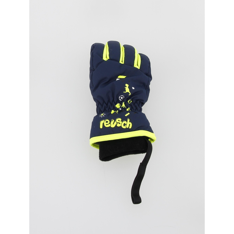 Gants de ski dessins bleu marine enfant - Reusch