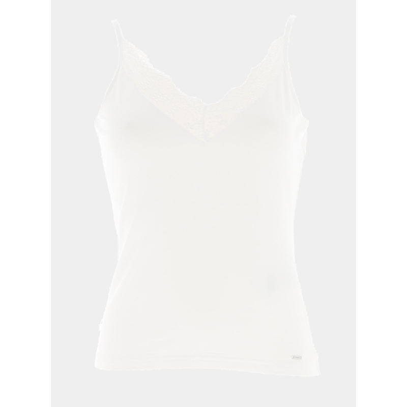 Caraco belle dentelle blanc femme - Morgan