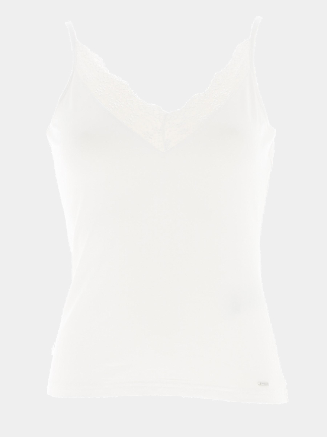 Caraco belle dentelle blanc femme - Morgan