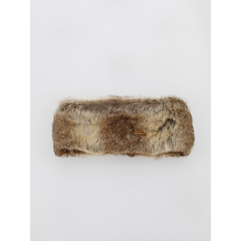 Bandeau fausse fourrure marron femme - Barts