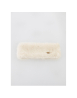 Bandeau fausse fourrure blanc femme - Barts