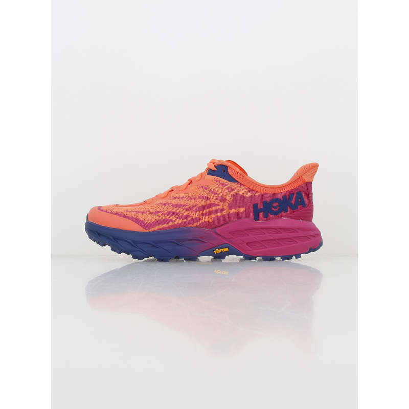 Chaussures de trail speedcoat 5 rose femme - Hoka