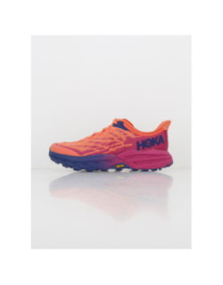 Chaussures de trail speedcoat 5 rose femme - Hoka