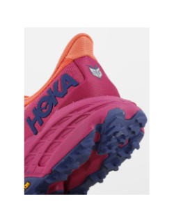 Chaussures de trail speedcoat 5 rose femme - Hoka