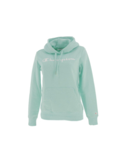 Sweat à capuche american class vert femme - Champion