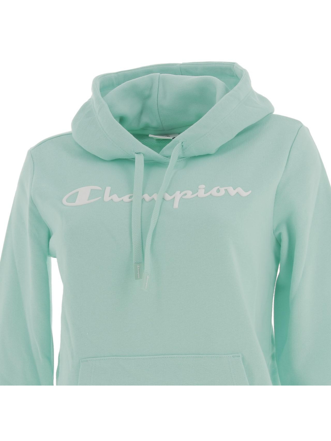 Sweat à capuche american class vert femme - Champion