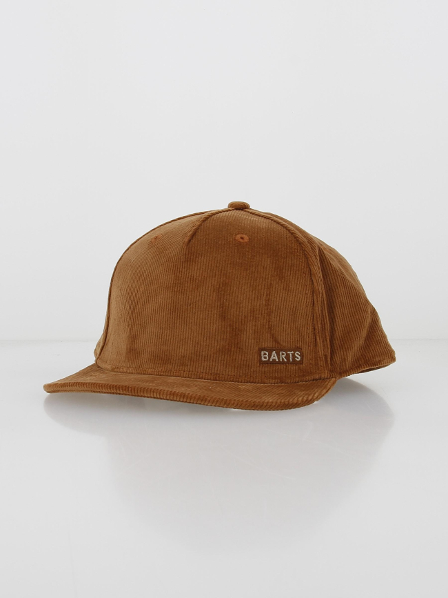 Casquette en velours tenkan marron homme - Barts