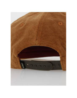 Casquette en velours tenkan marron homme - Barts