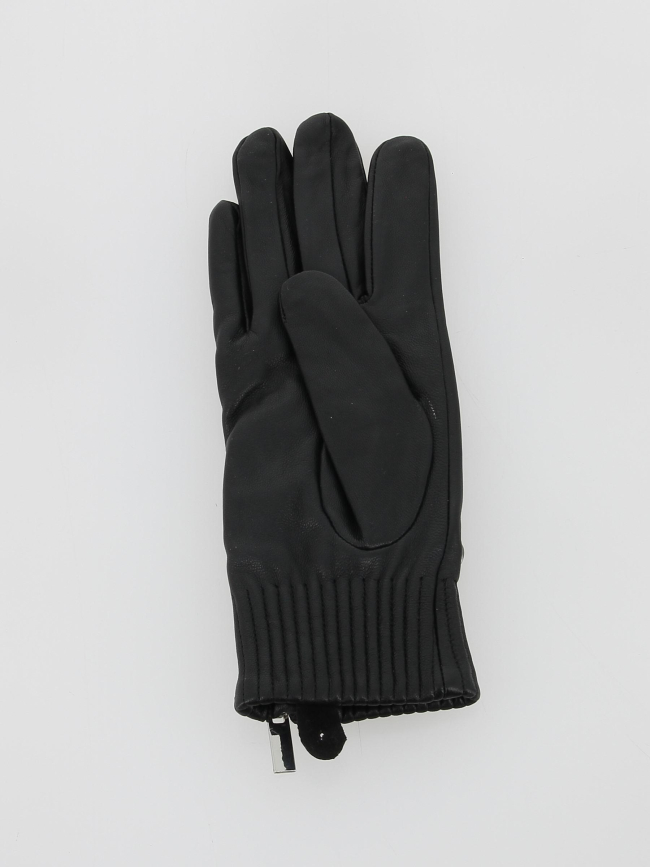 Gants en cuir bailee noir femme - Barts