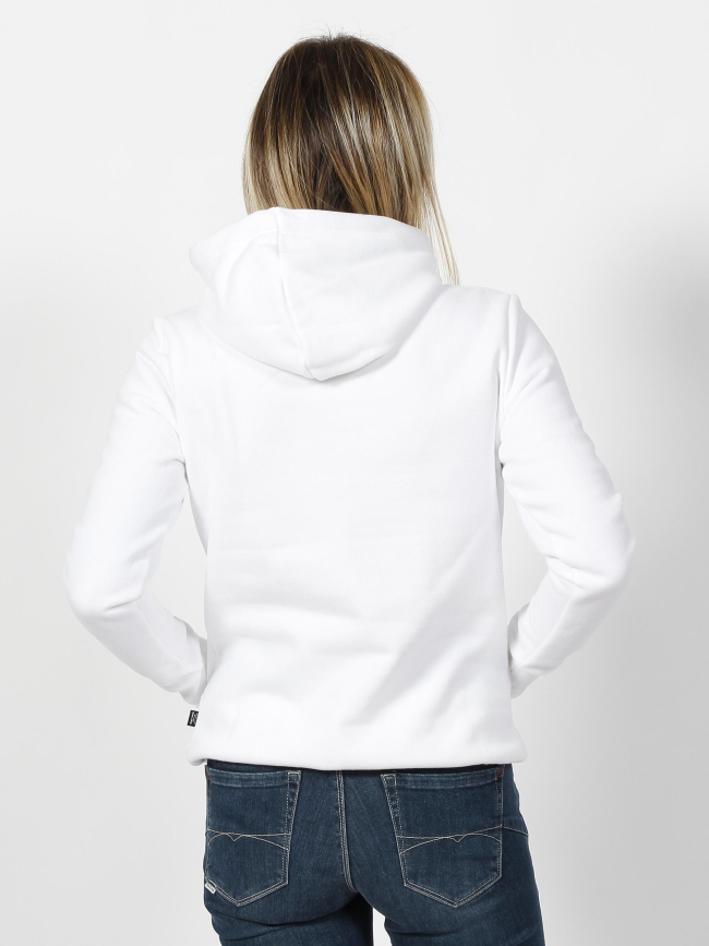 Sweat à capuche sparkle graphic blanc femme - Puma