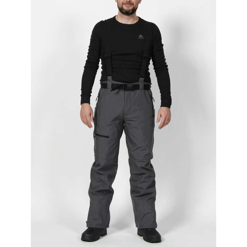 Pantalon de ski unosoft anthracite homme - Eldera Sportswear