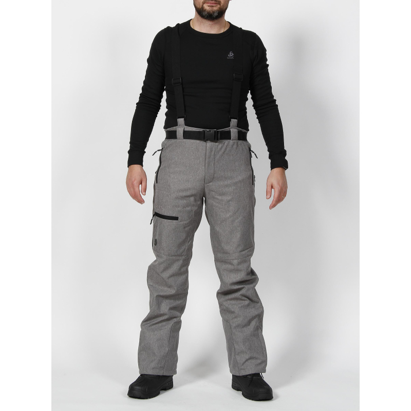 Pantalon de ski unosoft gris homme - Eldera Sportswear