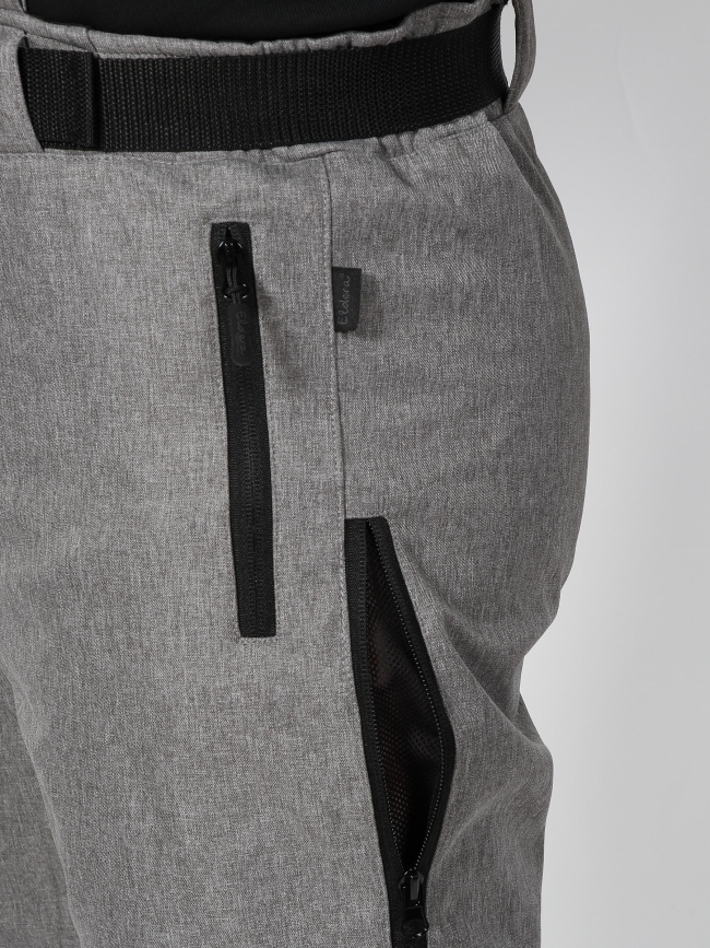 Pantalon de ski unosoft gris homme - Eldera Sportswear