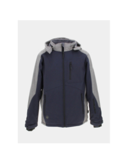 Veste de ski glacier bleu marine/gris homme - Eldera Sportswear