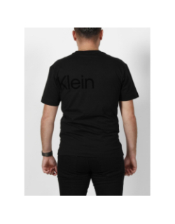 T-shirt flock logo noir homme - Clavin Klein