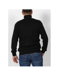 Pull texture uni noir homme - Armani Exchange