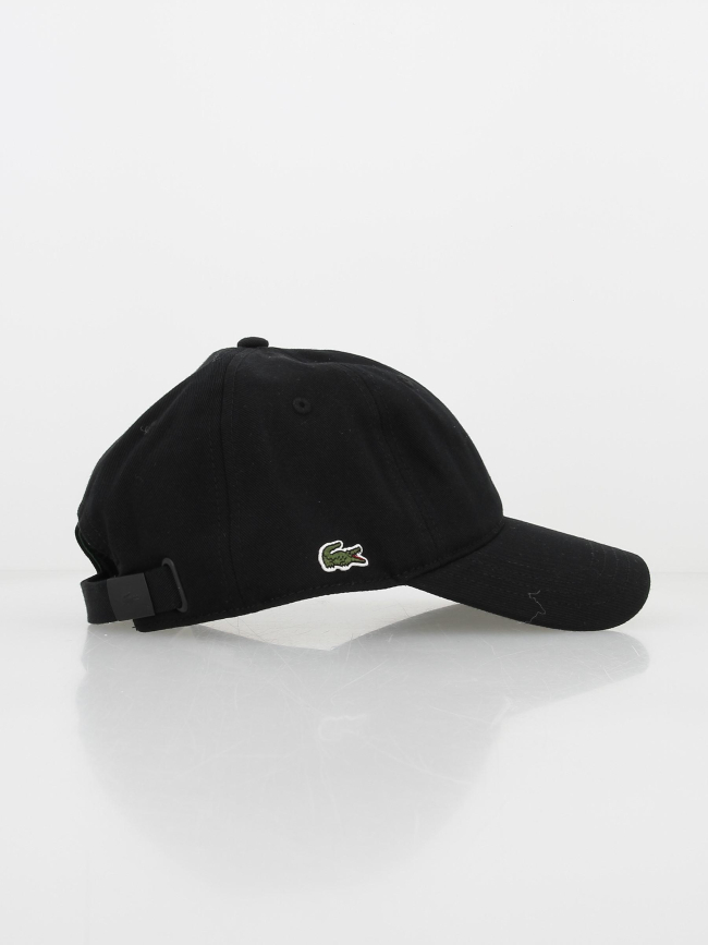 Casquette classique uni noir - Lacoste