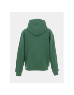 Sweat à capuche logo rond vert homme - Lacoste