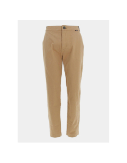 Pantalon modern twill cropped marron homme - Calvin Klein