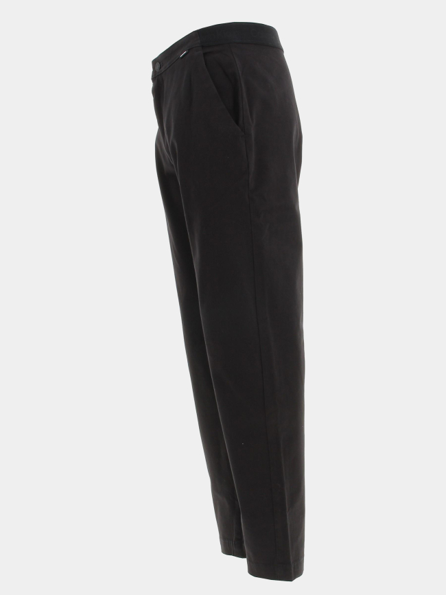 Pantalon modern twill cropped noir homme - Calvin Klein