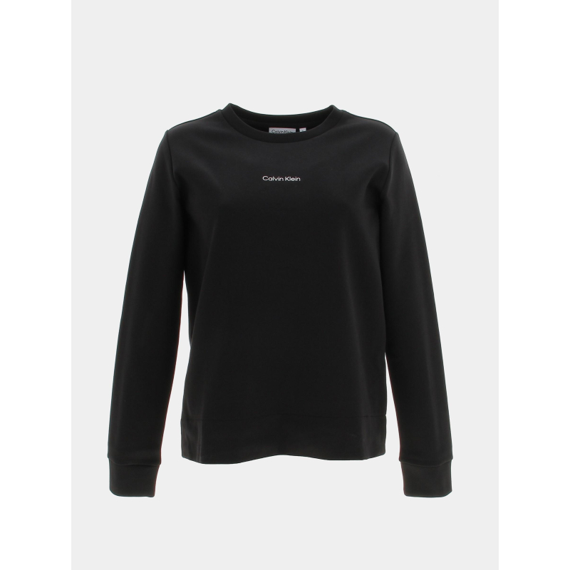 Sweat micro logo noir femme - Calvin Klein