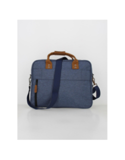 Sac ordinateur messenger paris bleu - Cabaïa