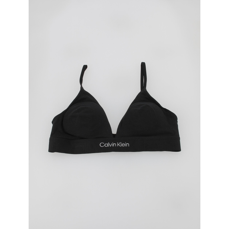 Soutien-gorge triangle noir femme - Calvin Klein