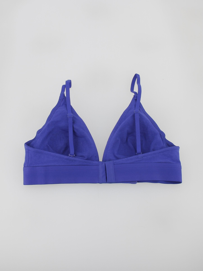 Soutien-gorge triangle clematis bleu femme - Calvin Klein