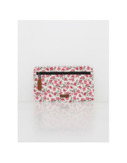 Pochette oxford street blanc/rose - Cabaïa