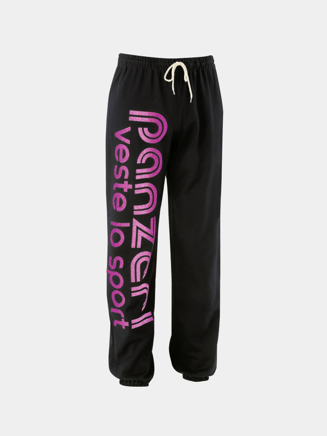 Jogging uni H noir/fuchsia - Panzeri