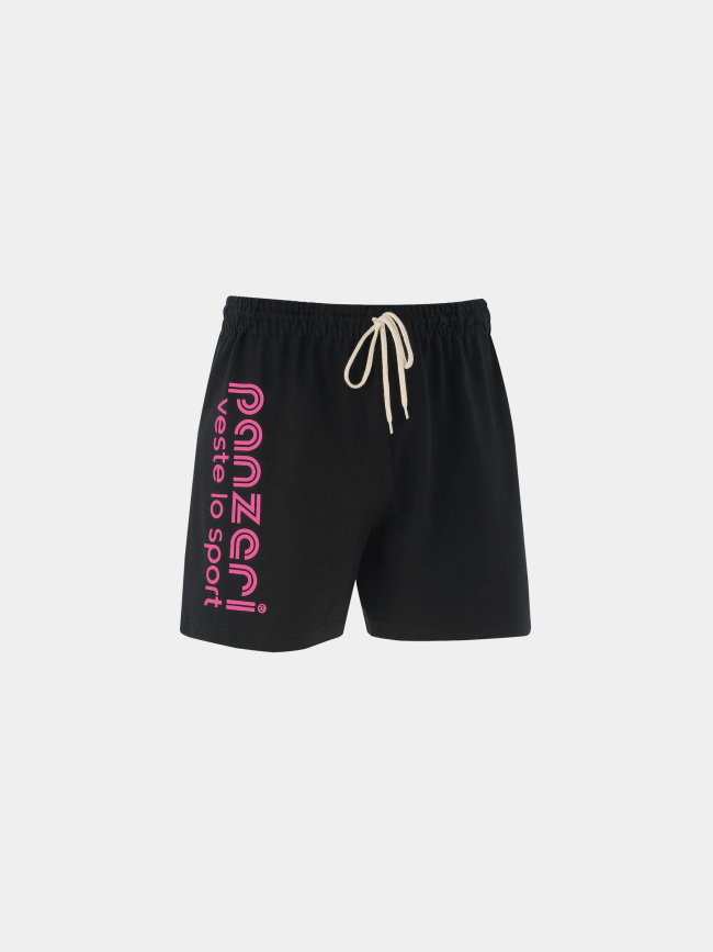 Short uni A noir/rose - Panzeri