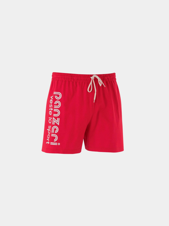 Short uni A rouge/blanc - Panzeri