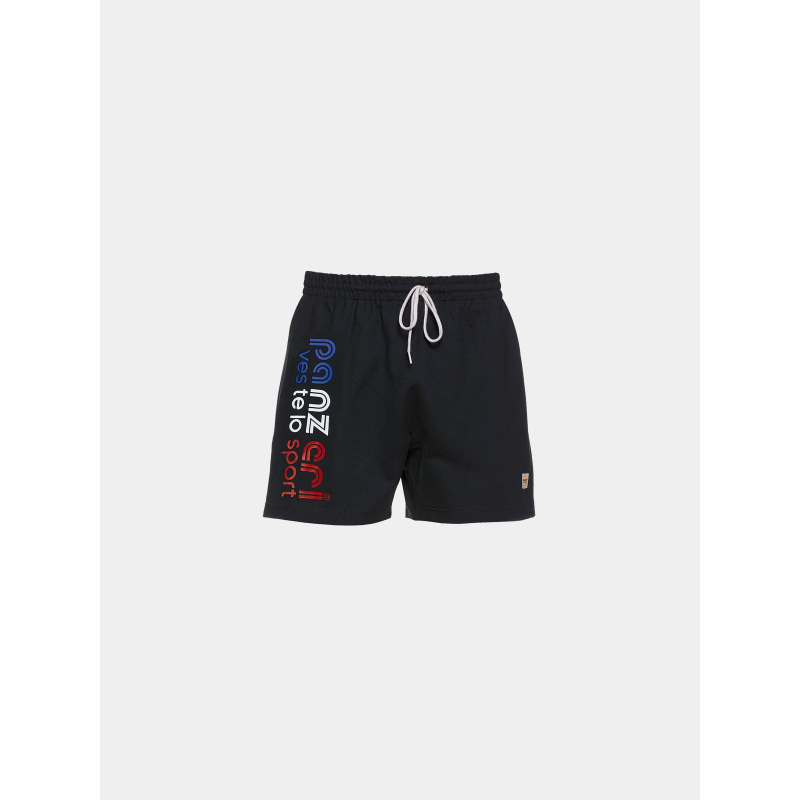 Short uni A noir/tricolore - Panzeri