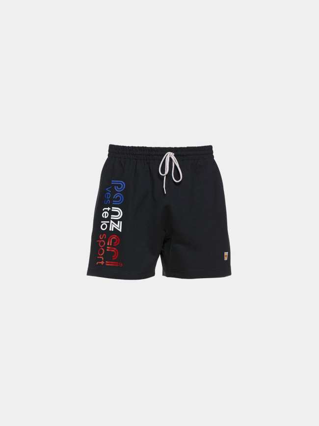 Short uni A noir/tricolore - Panzeri