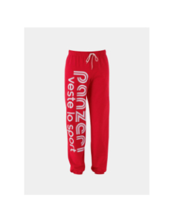 Jogging uni H rouge/blanc - Panzeri