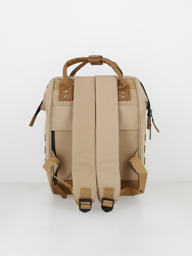 Sac à dos medium adventurer kuala lumpur beige - Cabaïa