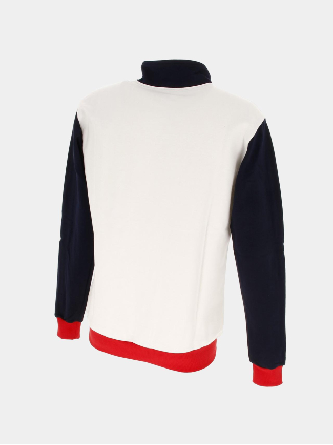 Sweat zippé energy B blanc homme - Panzeri