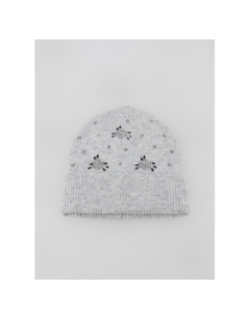 Bonnet afine strass gris femme - Pieces