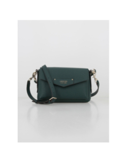 Sac bandoulière eco brenton flap vert femme - Guess