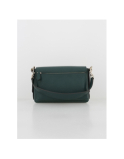 Sac bandoulière eco brenton flap vert femme - Guess