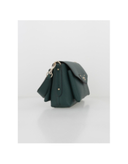 Sac bandoulière eco brenton flap vert femme - Guess