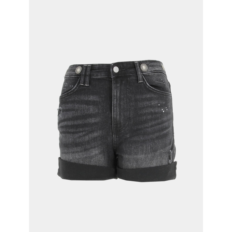 Short en jean dolores noir femme - Guess