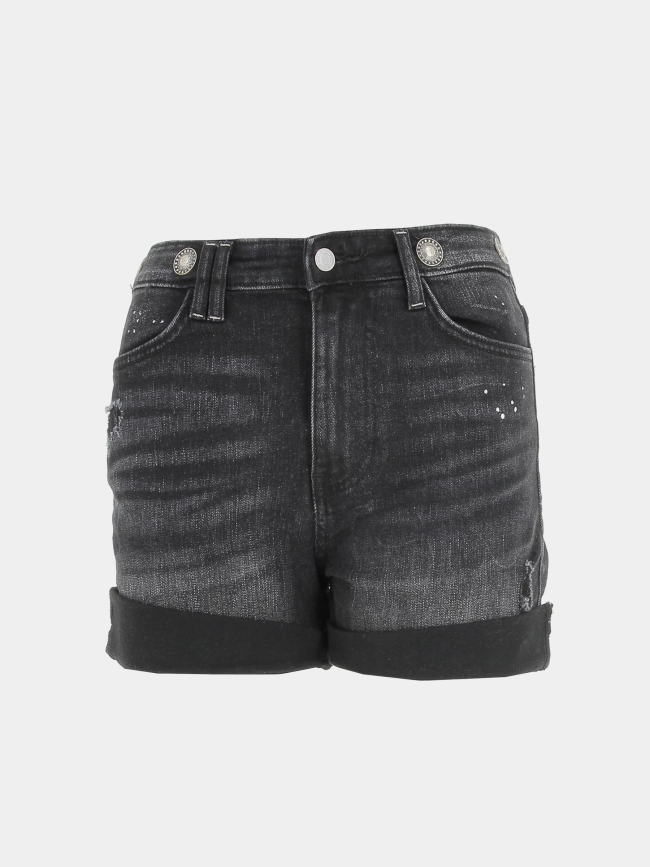 Short en jean dolores noir femme - Guess