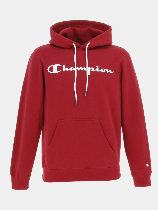 Sweat à capuche hooded bordeaux homme - Champion