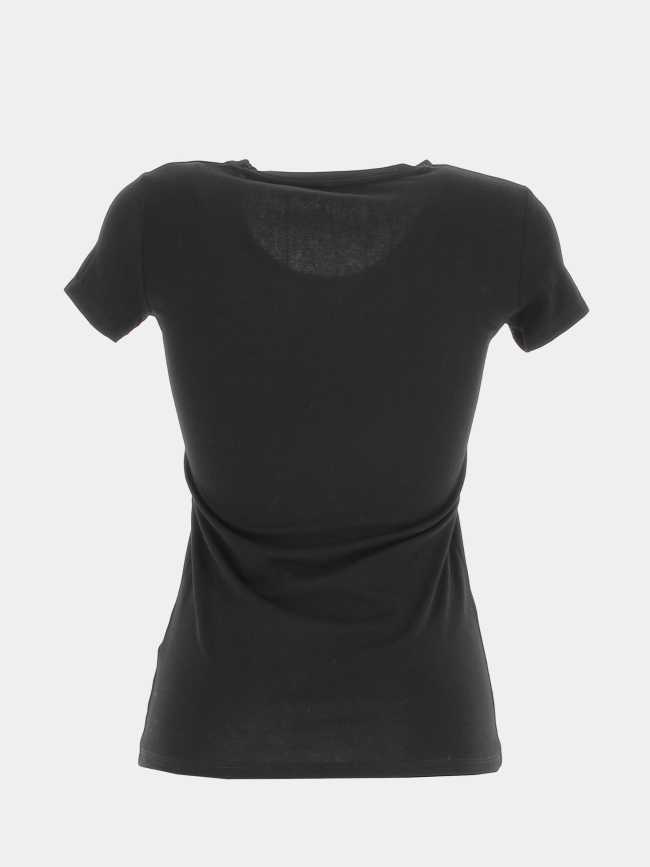 T-shirt strass fanny noir femme - Guess